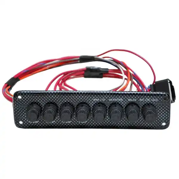 Budget Lund Boat Fuse Switch Panel 1985119 | XL SS 16-18 Alaskan 7 1/4 Inch