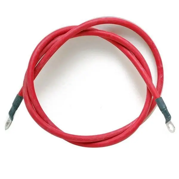 Modern Boat Battery Cable | 1/0 AWG 18 FT Red