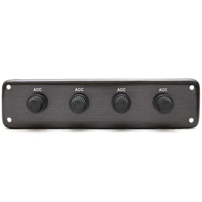 Lund Boat ACC Fuse Panel 2123195 | Gray Brushed Plastic Next Day Delivery