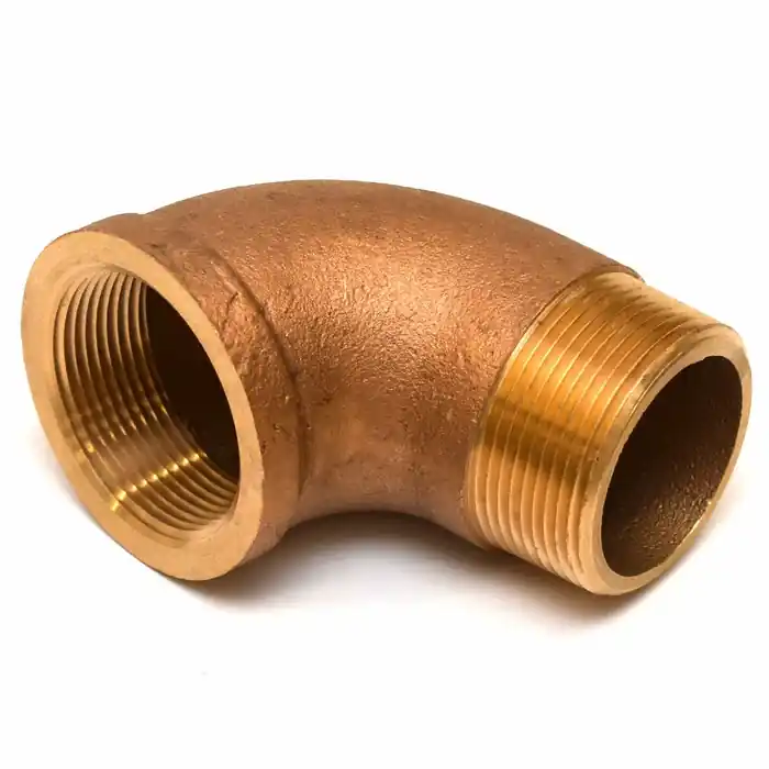 Fresh Stock Malibu Boat Street Elbow Fitting 5783011 | 90 Degree 1 1/2 Inch Bronze
