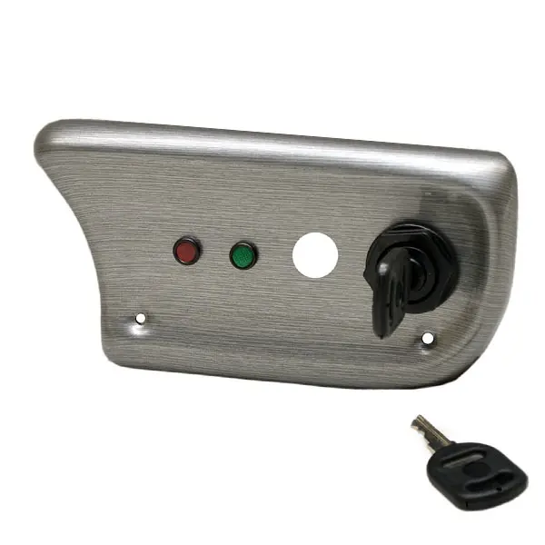 Lund Boat Ignition Switch Panel 2006395 | 6 5/8 Inch Silver Plastic Must Have