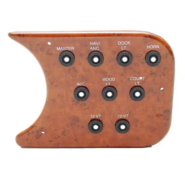 Weeres Boat Breaker Panel | 8 x 7 Inch Woodgrain Marine Plastic Buy Today