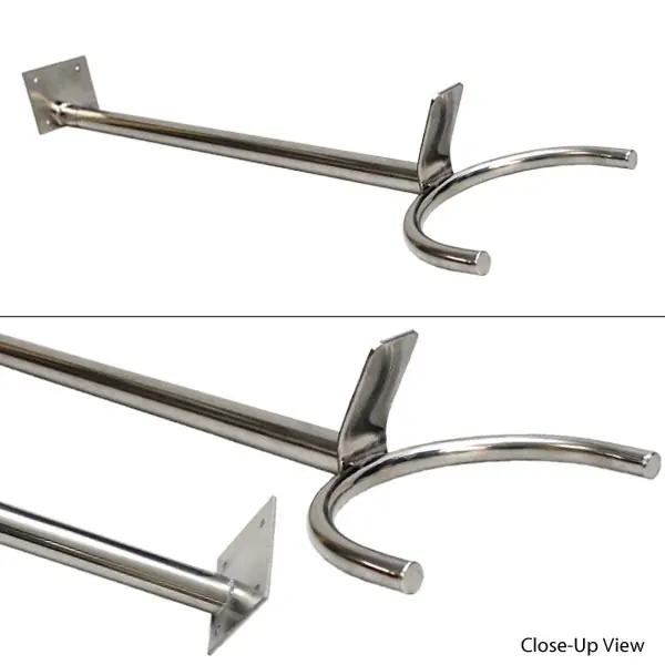 Discount Cruisers Yachts Boat Exhaust Support R0143800 | 477 Stainless Steel