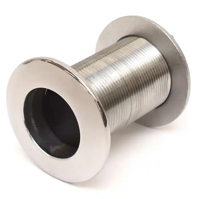 Attwood Boat Thru Hull w/ Scupper Valve 66565-1 | 1 7/8 Inch SS Premium