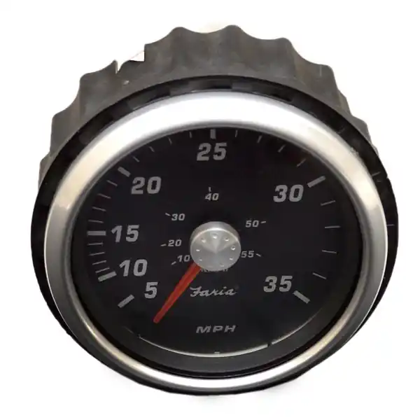 Exclusive Offer Faria Boat Speedometer SEK001A | Lund 2006295 Silver Black 3 1/4 Inch