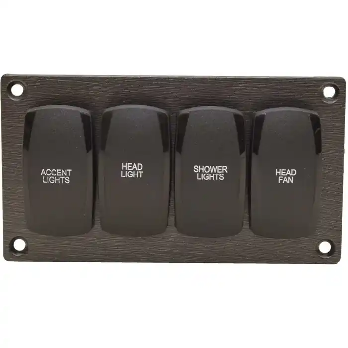 Trending Pacer Boat Switch Panel SP-3309360 | Head Lighting 5 x 2 3/4 Inch