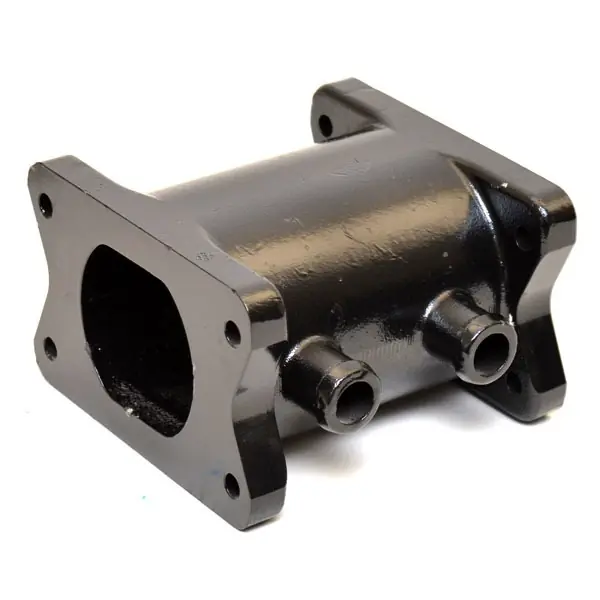 Fresh Stock Volvo Penta Boat Exhaust Riser 863 4-G | Black Aluminum 3 Inch Doral