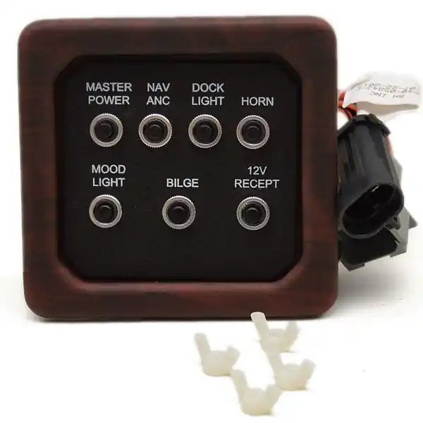 Brand New South Bay Pontoon Boat Breaker Dash Panel | 523 TriToon