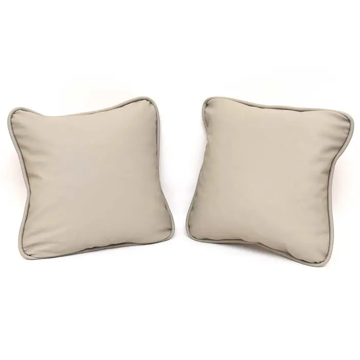 G3 Boat Pillows 73522206 | V Series Faux Leather Vinyl Taupe (Pair) Best Price