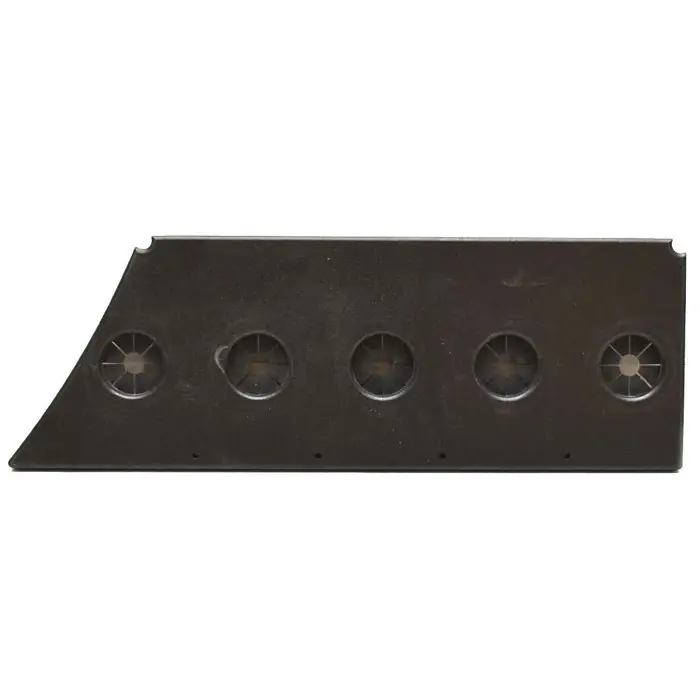 Bulk Order Tracker Boat Rod Holder Plate | 19 x 6 5/8 Inch Starboard Black Panel