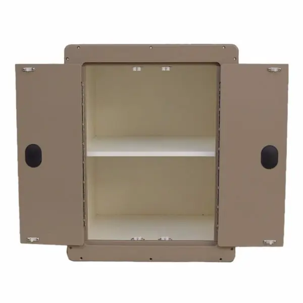 While Supplies Last Bennington Pontoon Boat Storage Cabinet | 17 5/8 x 22 5/8 Inch Taupe