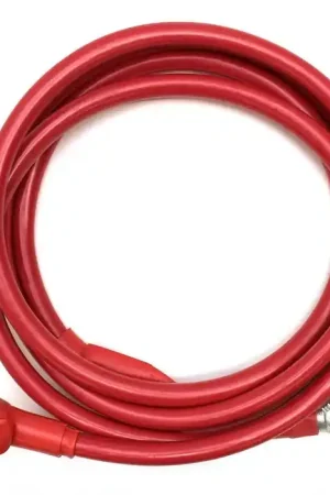 Worldwide Shipping Pacer Boat Battery Cable 2230275 | 1/0 AWG 3/8 Inch Red 10 FT