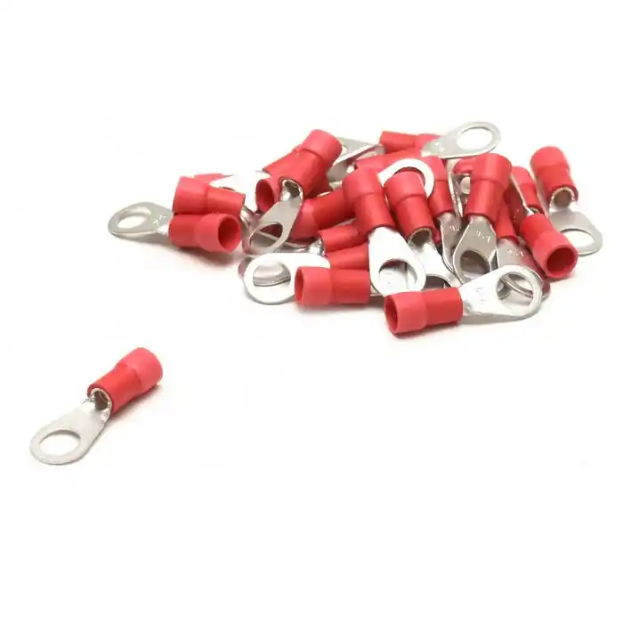 Get Yours Panduit Boat Insulated Ring Terminals PV8-38R-QY | 3/8 Inch (25 PC)