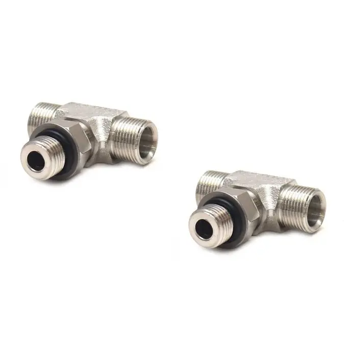 Seastar Boat ORB Tee Fittings HF6005 | 5/8 x 1/2 Inch SS Warranty Included