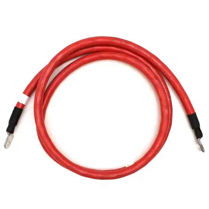 Hot Picks 3/0 GA Boat Battery Cable 416787 | Red Jacket (8 FT)