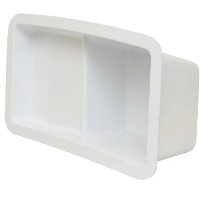 Best Choice Malibu Boat Storage Tub 5449016 | 20 1/4 x 10 Inch White (Port)