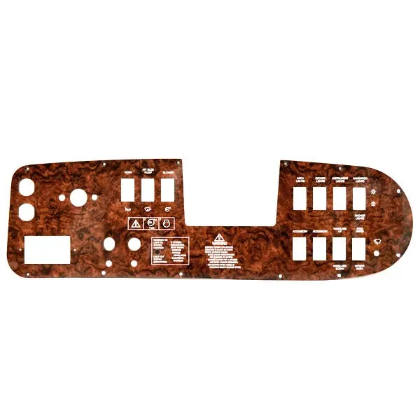 Wellcraft Boat Blank Ignition Panel 025-2917 | 330 Coastal Woodgrain Low Price