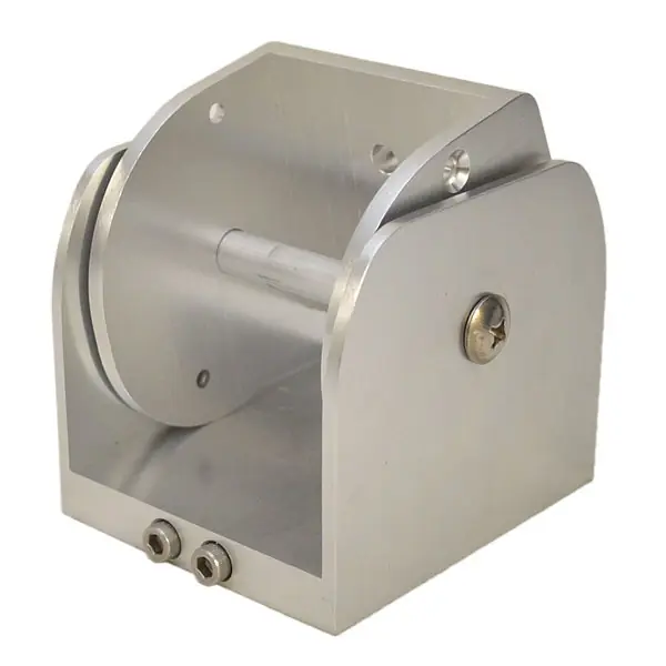 Hydra Sport Boat Deluxe Helm Seat Hinge HS22110150 | Silver SS Certified