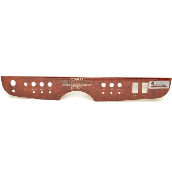 Four Winns Boat Blank Ignition Panel 025-3799 | Horizon 260 Rosewood Final Sale