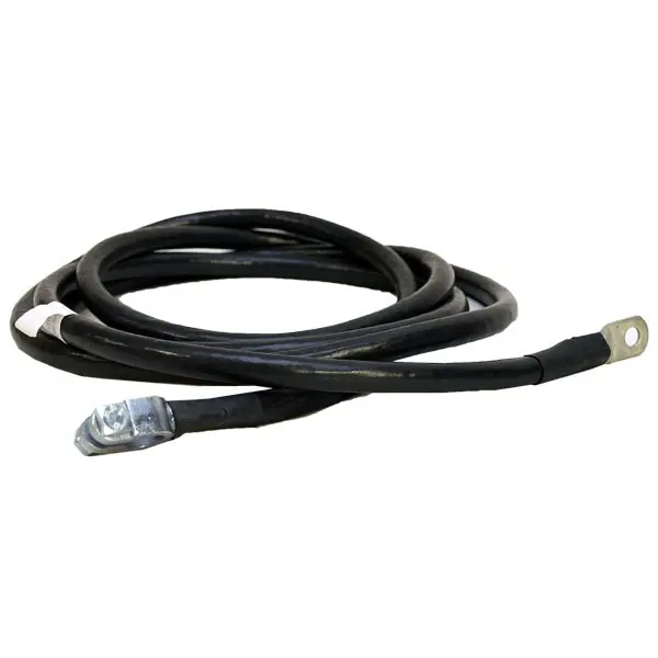 Modern Rinker Boat Battery Cable | Black 2/0 AWG Marine Wire 10 Ft