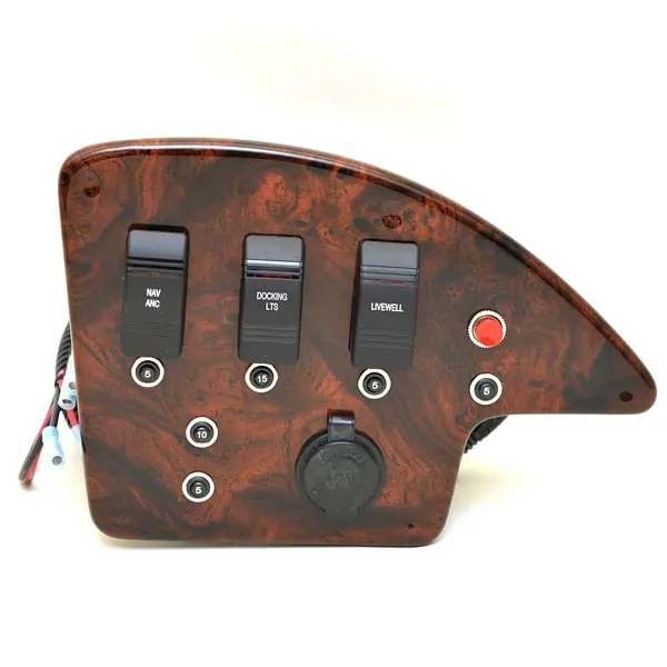 Get Yours Godfrey Pontoon Boat Switch Panel | Sweetwater Woodgrain
