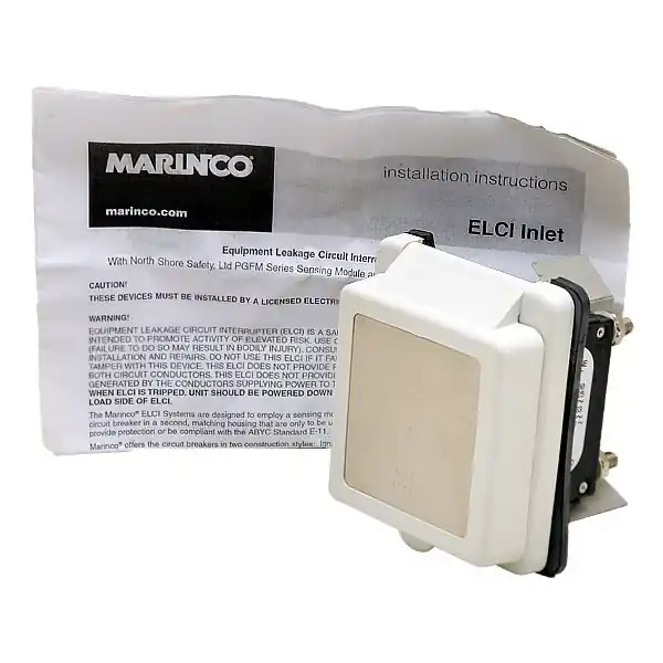 Today Only Marinco Boat Breaker Housing 6353EL | ELCI 50A 125/250V ABYC Compliant