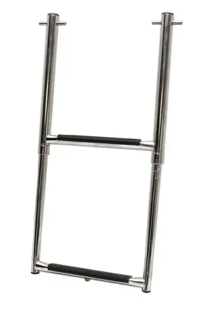 Windline Telescoping Platform Ladder | 2-Step Stainless Steel Limited Time