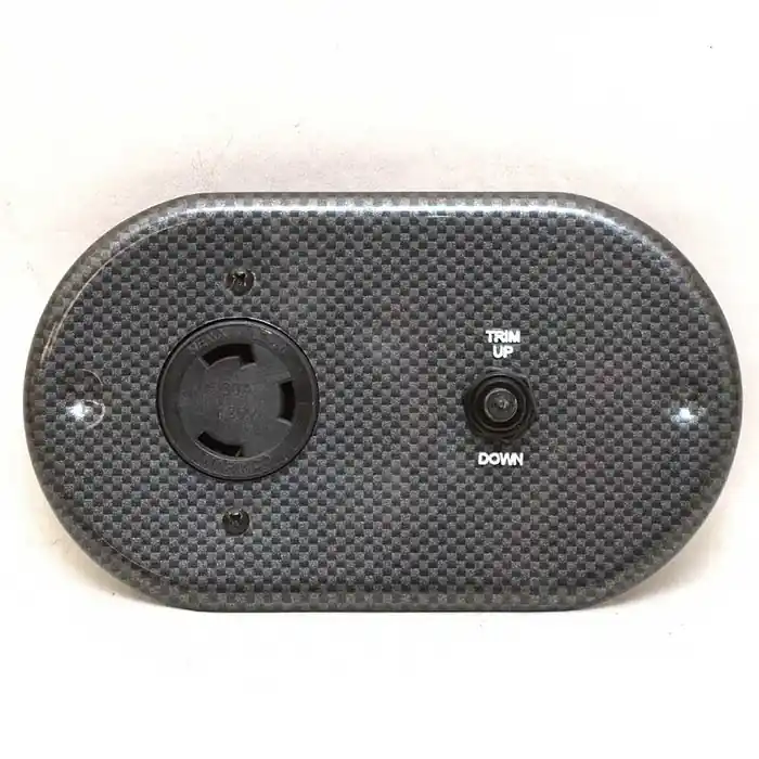 Lowe Boat Trolling Motor Panel J61105-46 | 7 1/8 x 4 1/8 Inch 30A 125V Holiday Sale