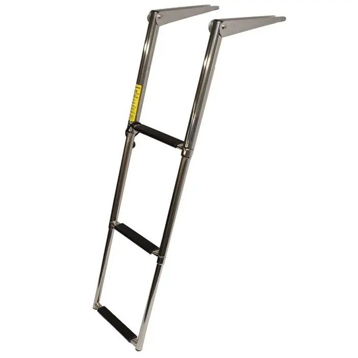 Bargain Garelick Marine Boat Telescoping Ladder 19625-90 | 3 Step 38 1/4 Inch Stainless