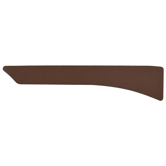 Fan Favorite Cobalt Boat Blank Accent Panel 502055WB | Brown Aluminum