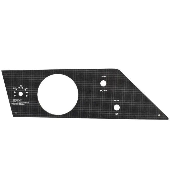 Bass Cat Boat Blank Instrument Panel | 14 x 4 1/8 Inch Grid Markdown