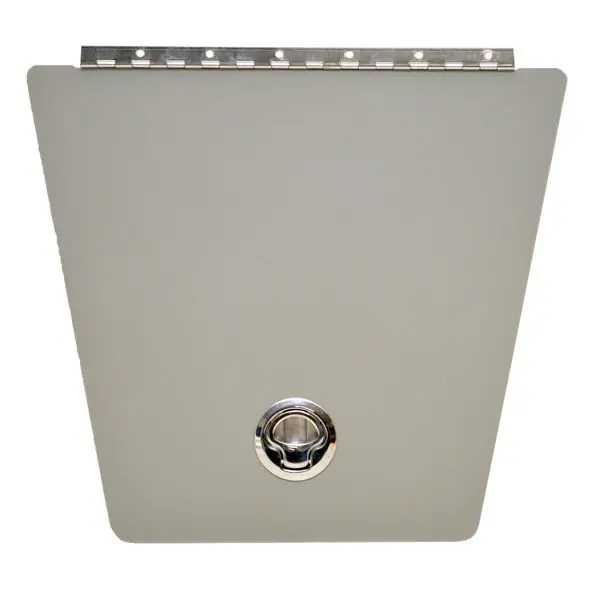 Authentic Teak Isle Boat Hatch Door 192440-304335 | Sea Ray 370 VN Gray W/ Latch