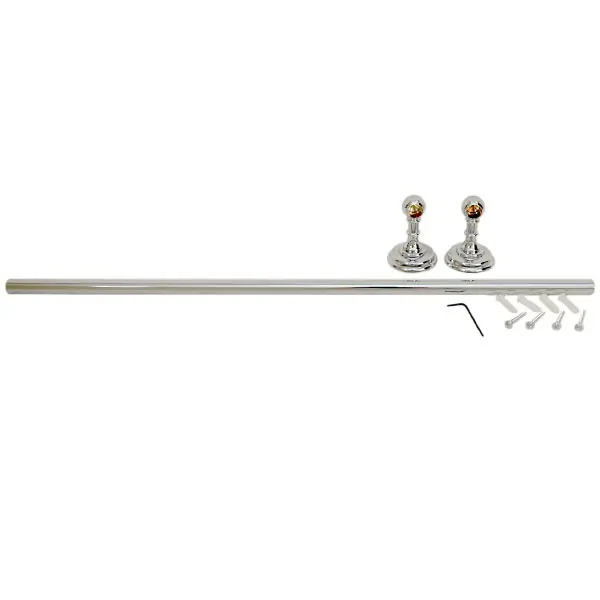 RCH Supply Boat Towel Bar Rack 2114US26 | Ocean Yachts 24 Inch Chrome Discount
