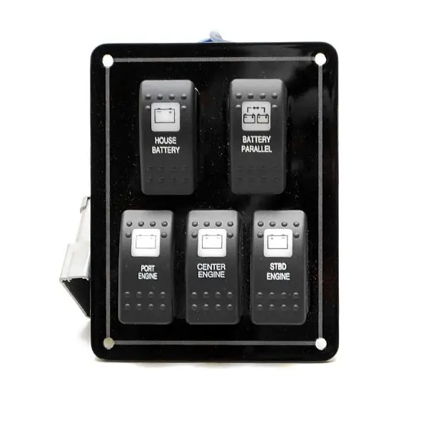 Limited Time Four Winns Boat Battery Switch Panel 025-4256 | Helm Triple Engine
