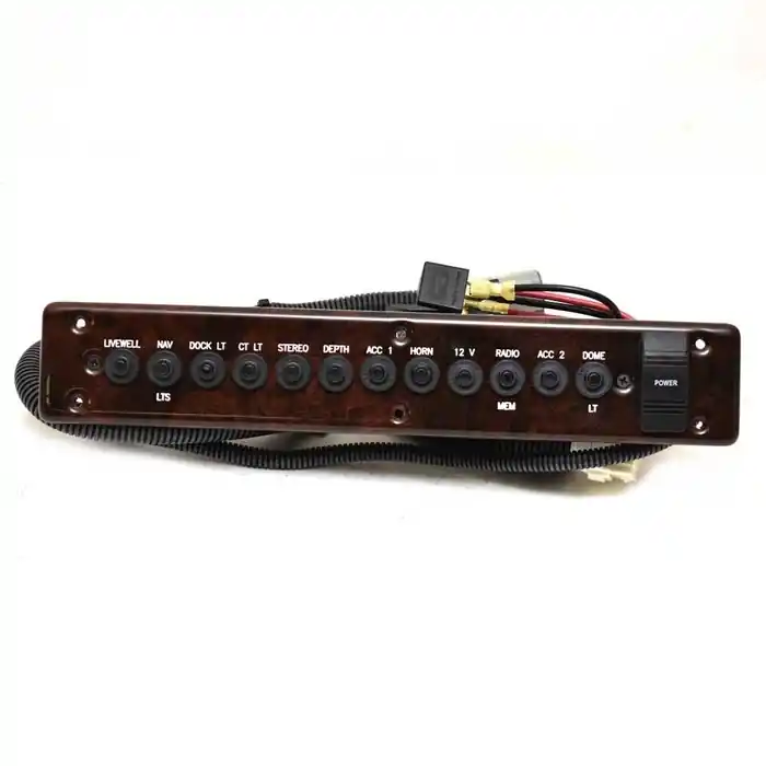 Viral Godfrey Pontoon Boat Breaker Panel | 14 x 2 1/2 Inch Woodgrain