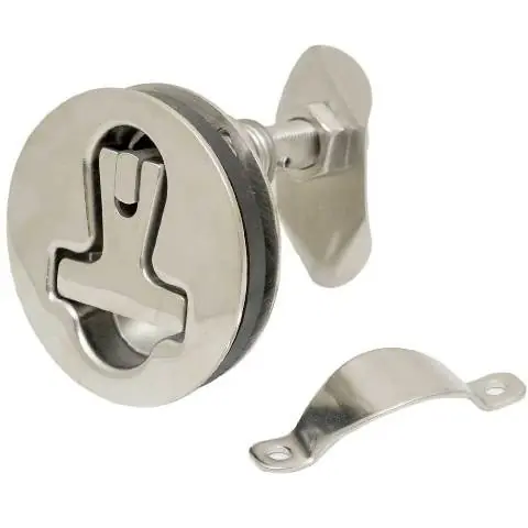 Southco Boat Compression Latch M5-86-000-8 | Non-Locking 2 5/8 Inch Hassle-Free Returns