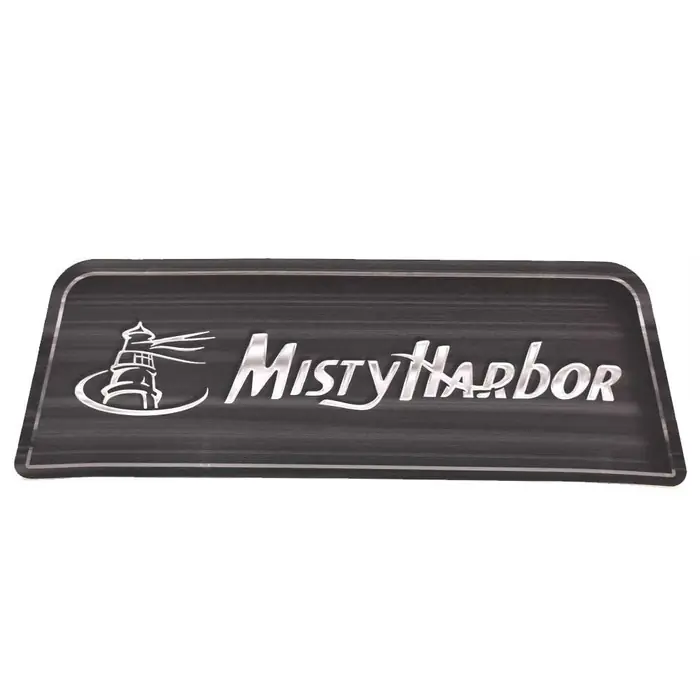 Misty Harbor Pontoon Boat Non-Skid Mat 002030-4 | 25 x 8 1/4 Inch Black Professional Grade