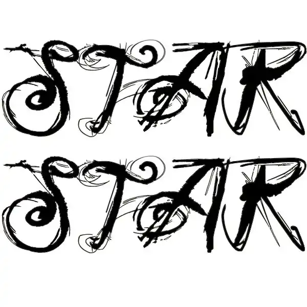 Certified MasterCraft Boat Decal 7501501 | X-Star 11-N Black Gray (Set of 2)