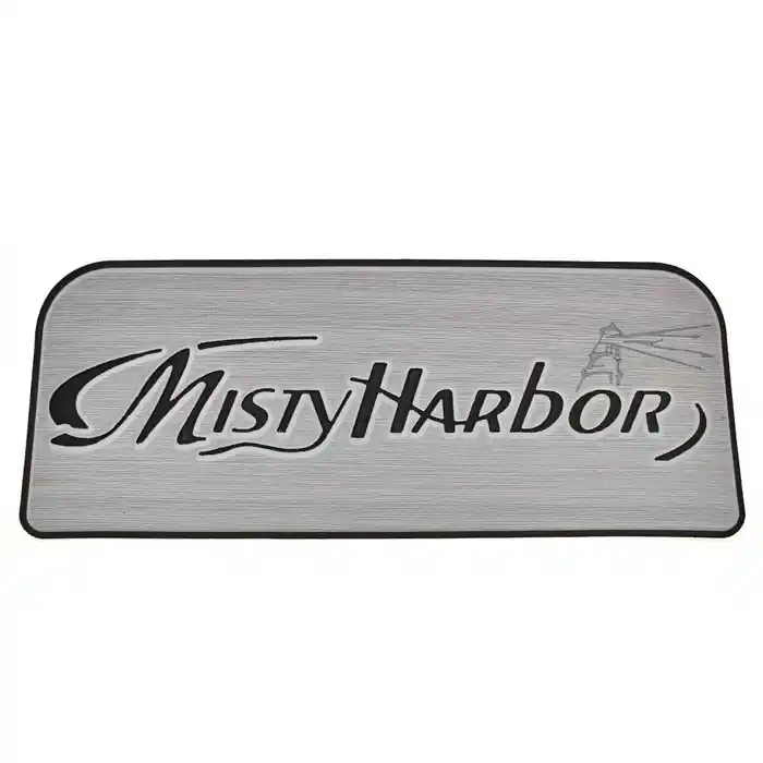 Big Sale Misty Harbor Boat Non Skid Mat | 22 3/4 x 8 1/2 Inch Light Gray Black