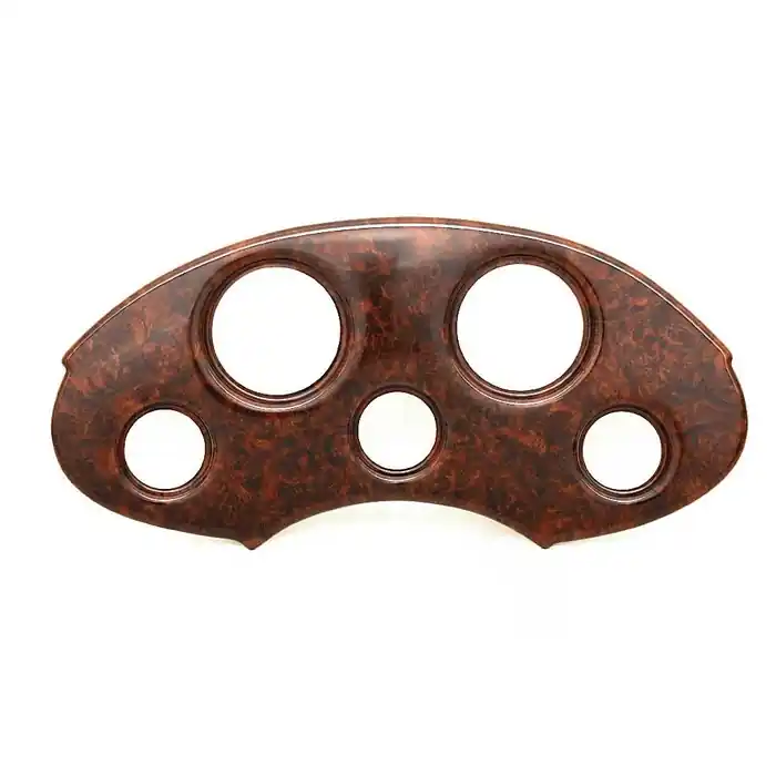 Exclusive Lowe Boat Blank Gauge Panel 2254188 | SS / SF 18 5/8 Inch Walnut