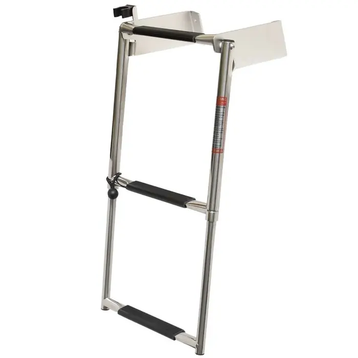 Save Now Rinker Boat Folding / Telescoping Ladder 6799969 | 2-Step Stainless