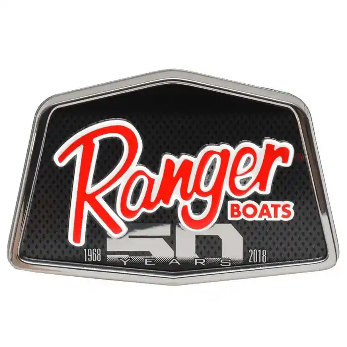 Cheap Ranger Boat Illuminated Emblem Decal 311681 | 50th Anniversary Logo