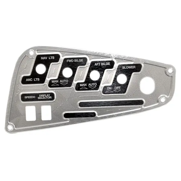 MasterCraft Boat Blank Switch Panel 50041711 | Billet Aluminum Fast Shipping