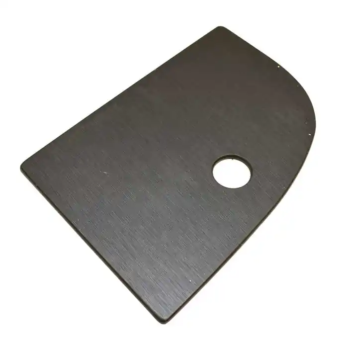 Original Cobalt Boat Blank Panel 493315GR | 10 3/4 x 7 3/4 Inch Black Acrylic