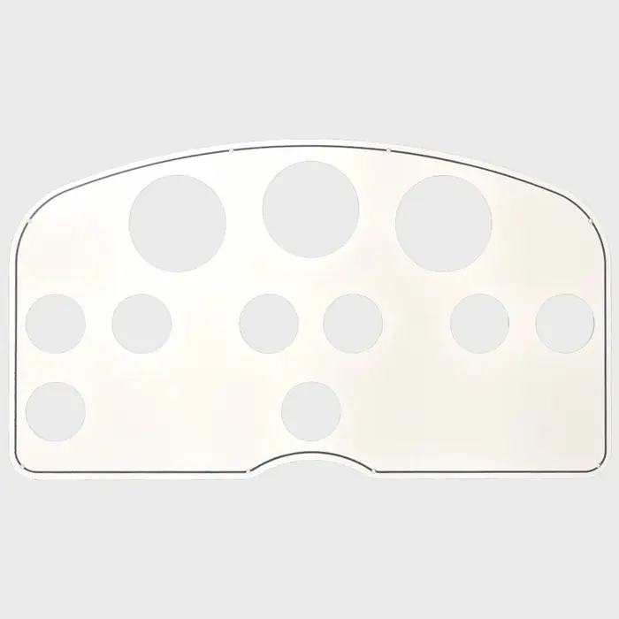 Don’t Miss Out PowerQuest Boat Blank Gauge Panel | 300 Revenge Off White Aluminum