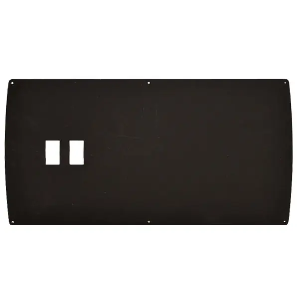 Ranger Boat Blank Switch Panel | 618T / 620T Black 2000 Aluminum Weekend Sale