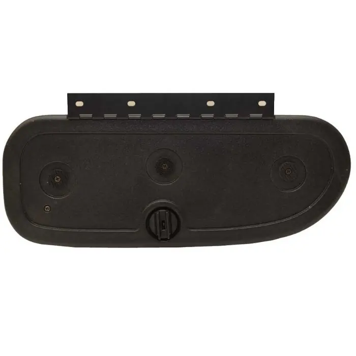 Handmade Crownline Boat glove Box Door | 14 5/8 x 5 3/4 Inch Black Thermal Foam