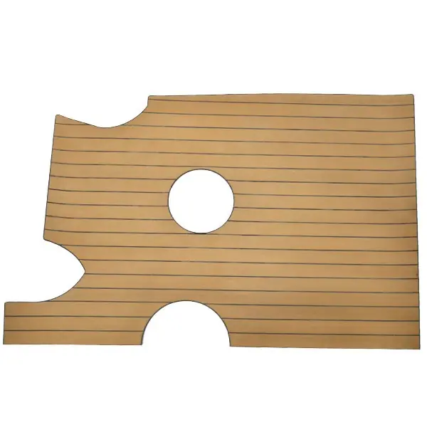 Same Day Shipping Larson Boat Non Skid Mat 8175-4928 | AquaTrac Teak 62 x 39 7/8