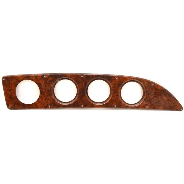 Genuine Four Winns Boat Blank Gauge Panel 025-3026 | 378 Vista Woodgrain