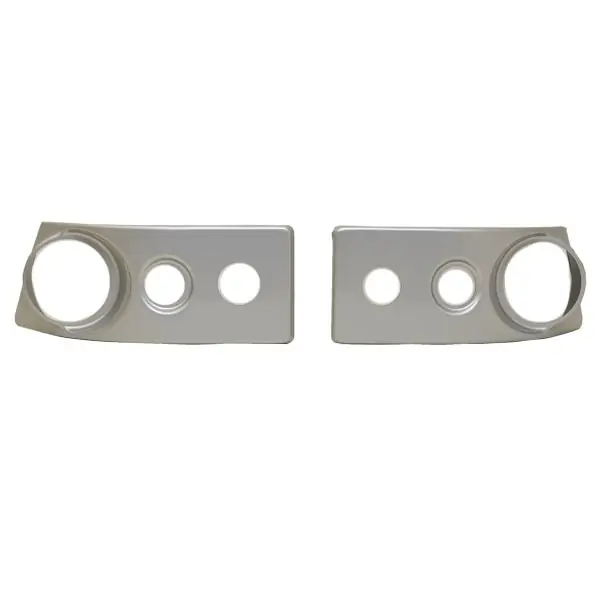 Larson Boat Instrument Panel Blank 2209-0383 | STBD PORT Silver (Set of 2) Latest